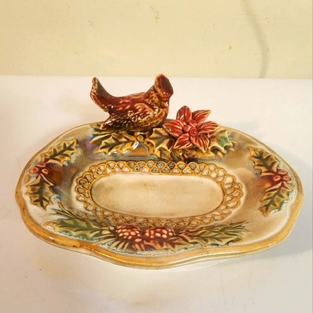 Vintage Cardinal Dish